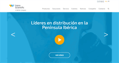 Desktop Screenshot of izasa.es